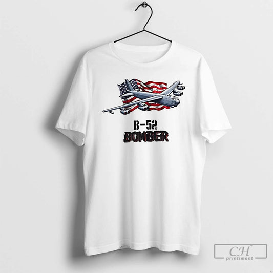 Classic B 52 Bomber Usa Flag - clothing by TeeHivey.com