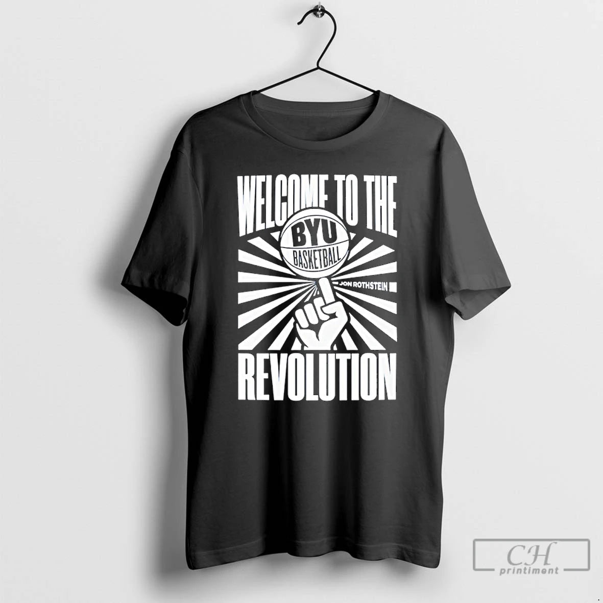 Classic Byu Basketball Welcome To The Revolution Jon Rothstein - clothing by TeeHivey.com