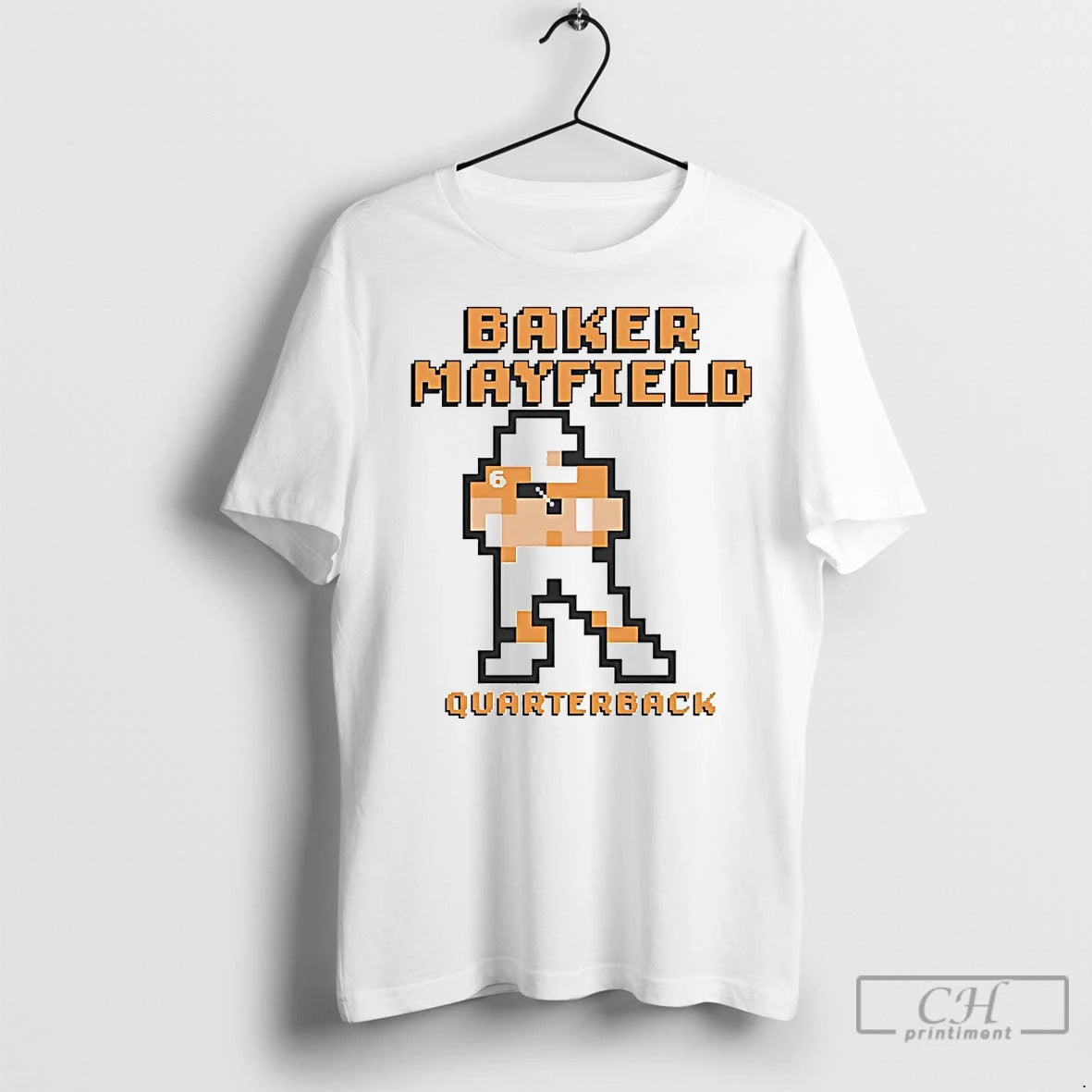 Classic Baker Mayfield Quarterback Pixel Buccaneers - clothing by TeeHivey.com