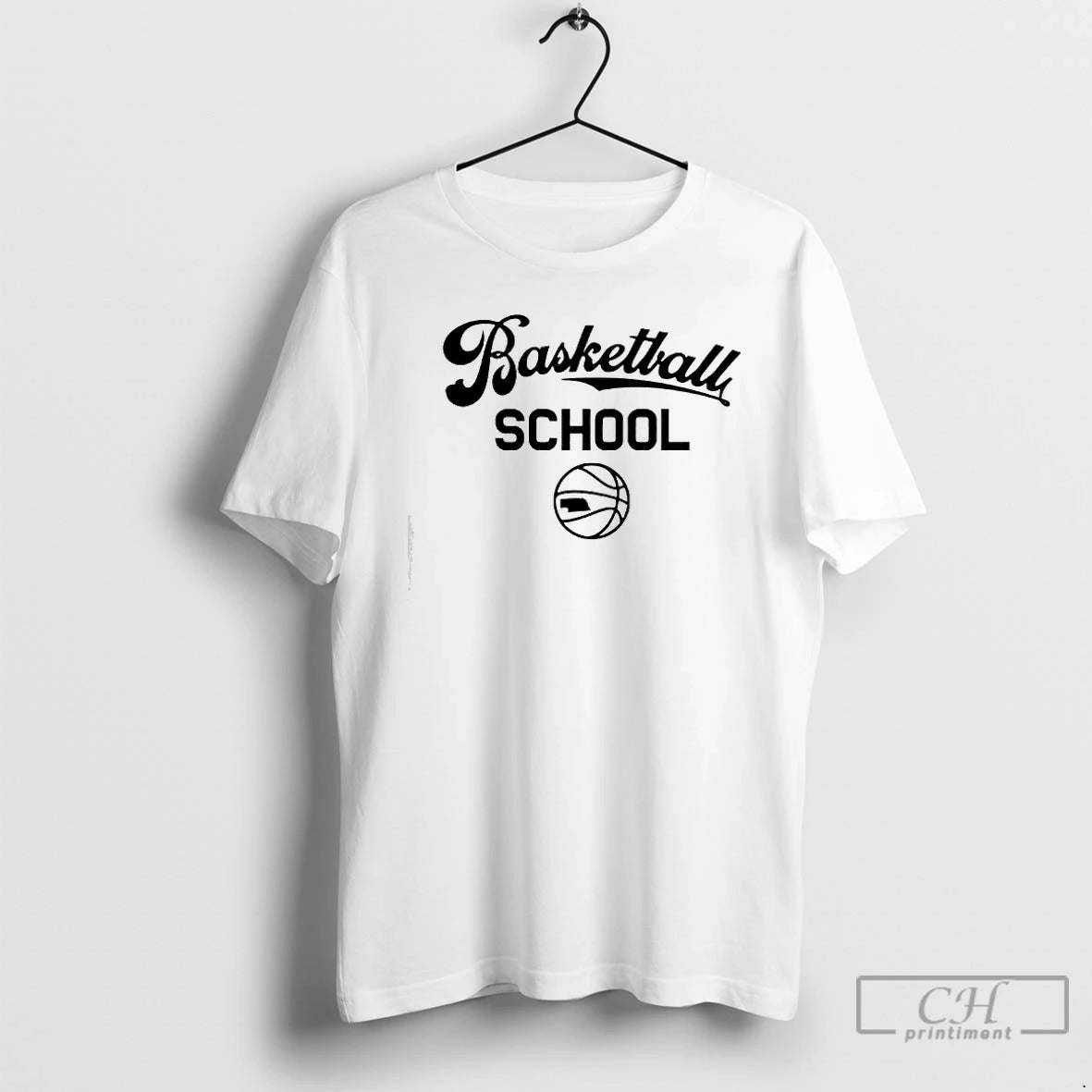 Classic Basketball School State Graphic - clothing by TeeHivey.com