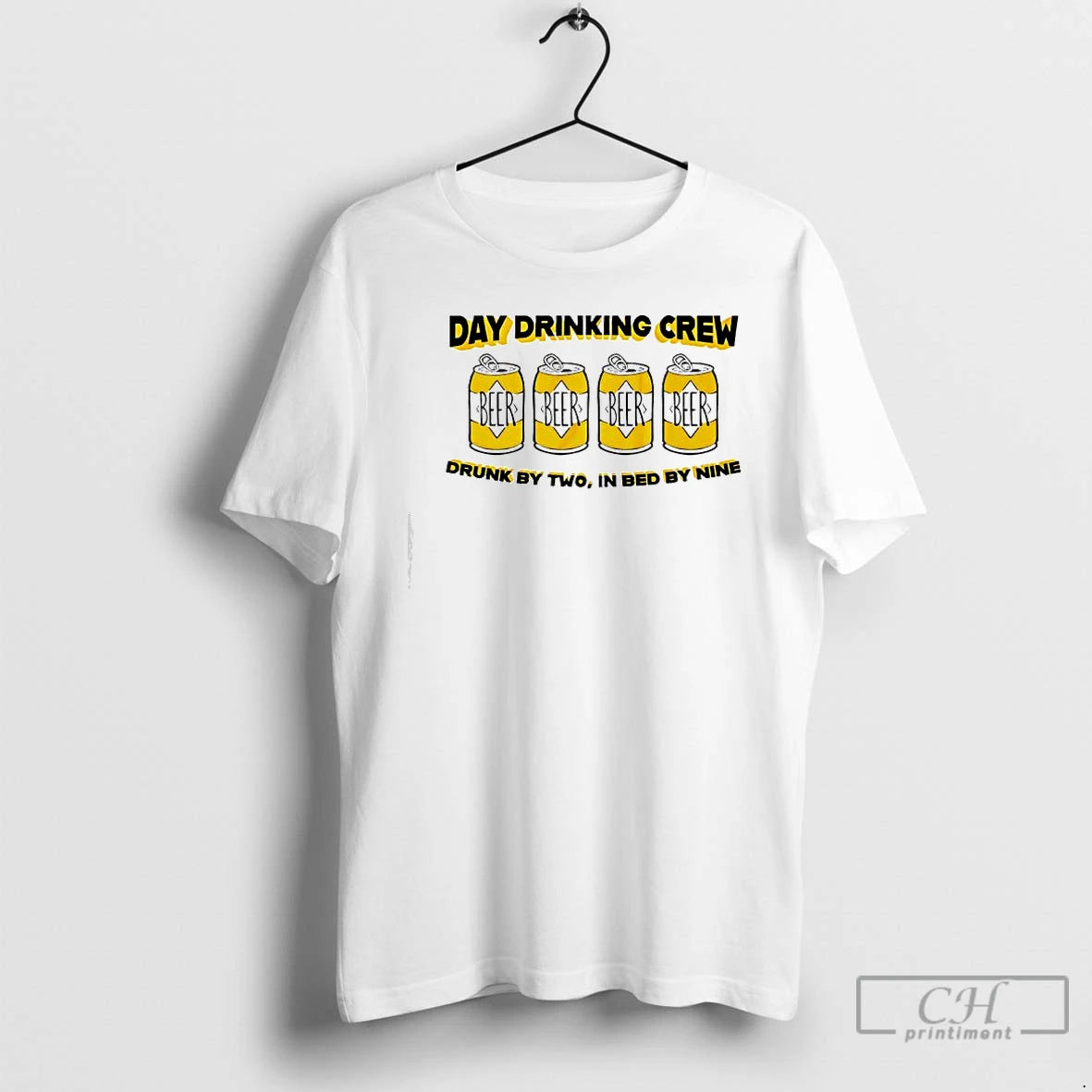Classic Beer Day Drinking Crew Drunk By Two In Bed By Nine T Shirts Sweater - clothing by TeeHivey.com
