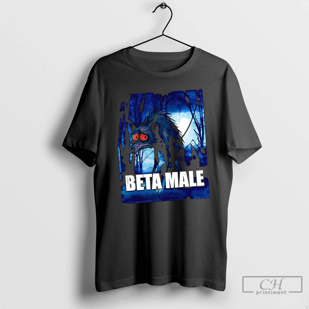 Classic Beta Wolf T Shirts - clothing by TeeHivey.com
