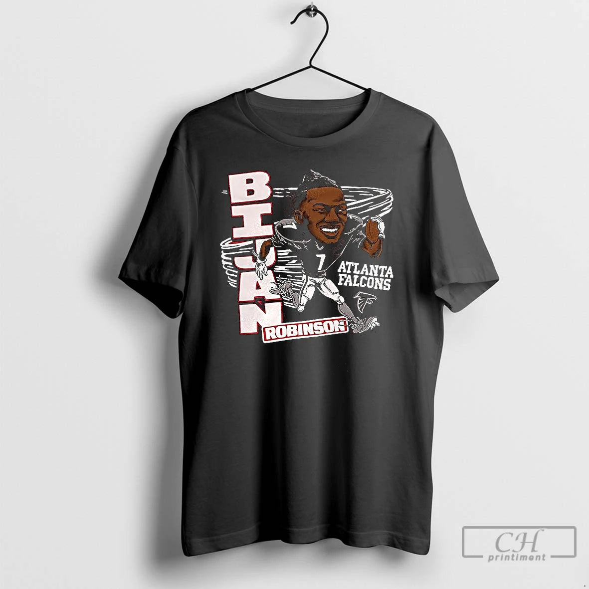 Classic Bijan Robinson Atlanta Falcons Football Unning Back Super Speed T Shirts - clothing by TeeHivey.com