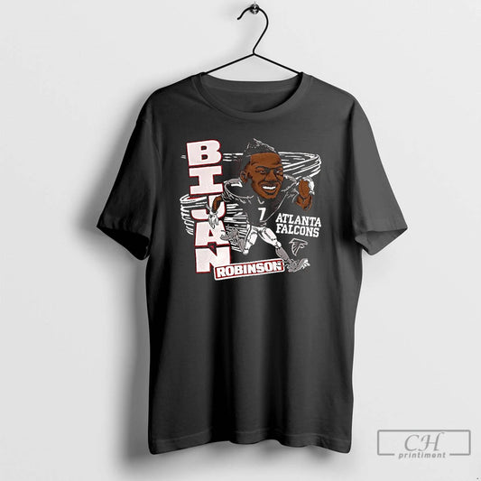 Classic Bijan Robinson Atlanta Falcons Football Unning Back Super Speed T Shirts - clothing by TeeHivey.com