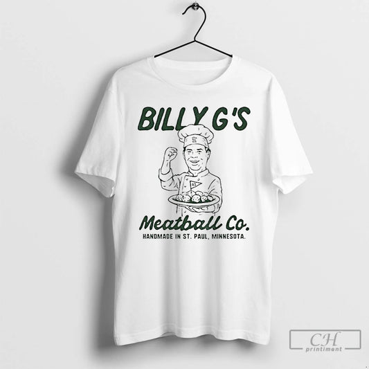 Classic Billy Gs Meatball Co Handmade In St Paul Minnesota - clothing by TeeHivey.com
