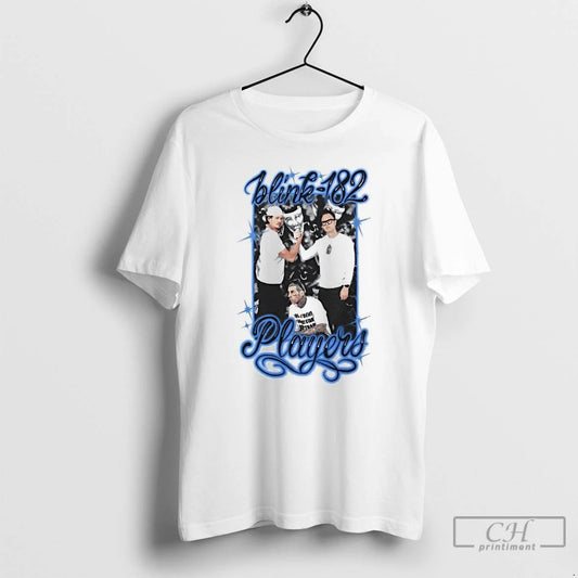 Classic Blink 182 Players Portrait - clothing by TeeHivey.com
