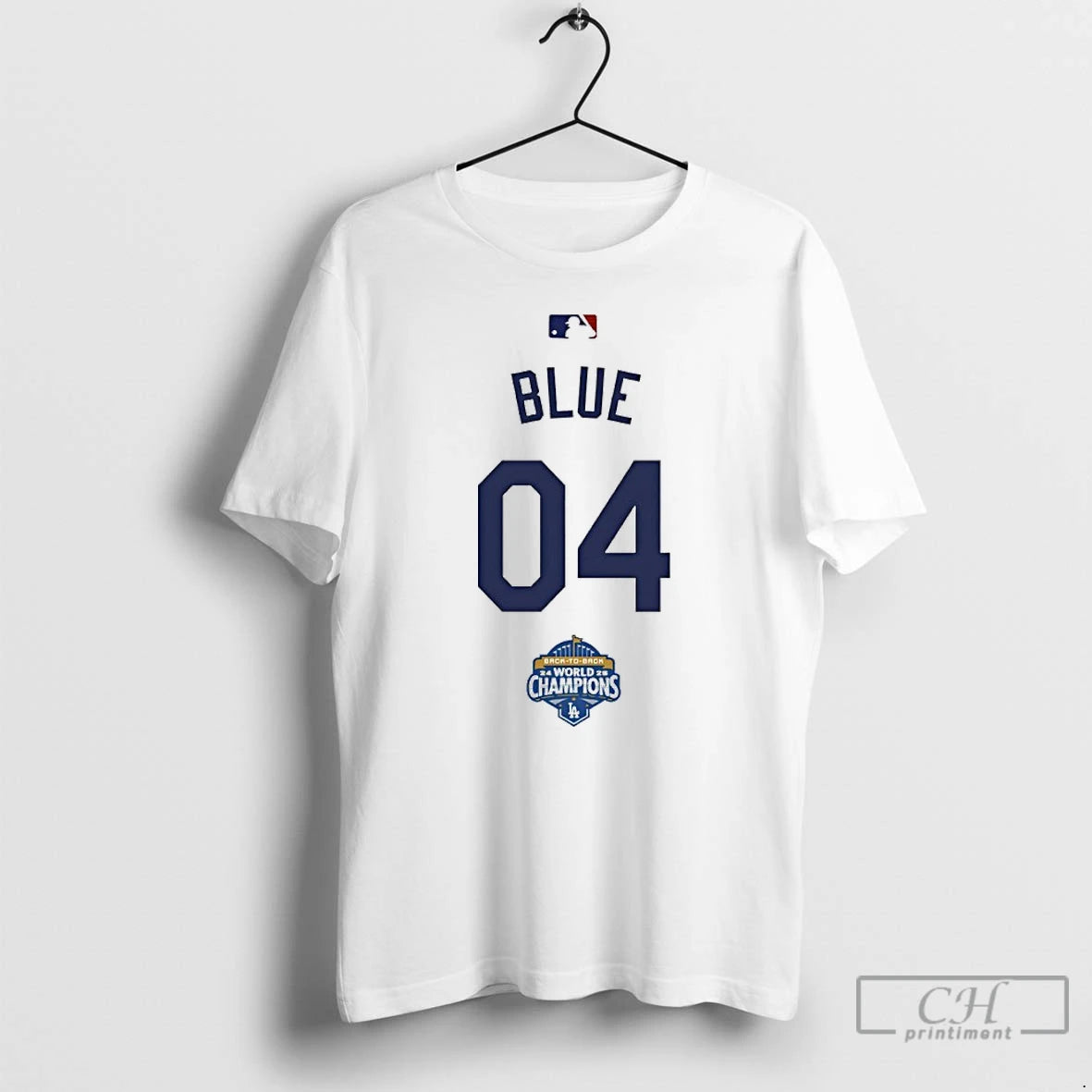Classic Blue 04 Back To Back Champs World Champions - clothing by TeeHivey.com