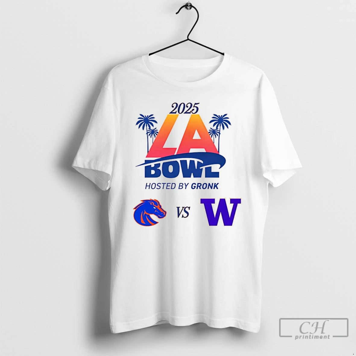 Classic Boise State Broncos Vs Washington Huskies 2025 La Bowl Christmas - clothing by TeeHivey.com