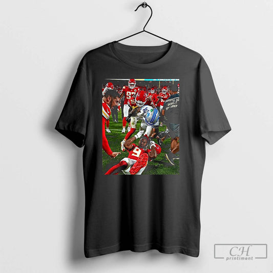 Classic Brian Branch Sparks Post Game Fight Kansas City Chiefs Defeated The Detroit Lions - clothing by TeeHivey.com