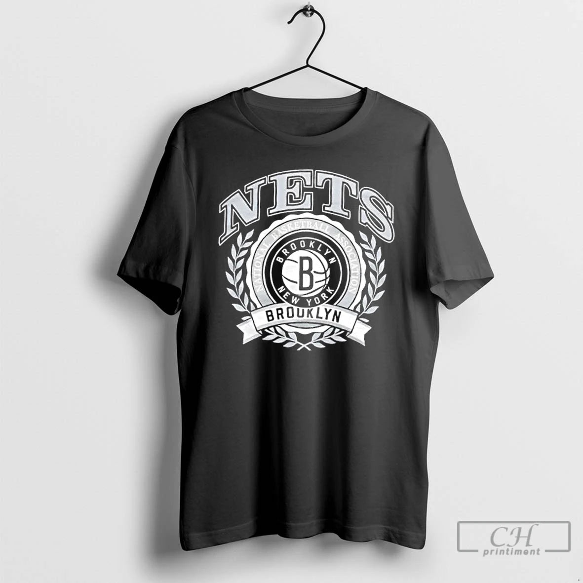 Classic Brooklyn Nets National Basketball Association Crest - clothing by TeeHivey.com