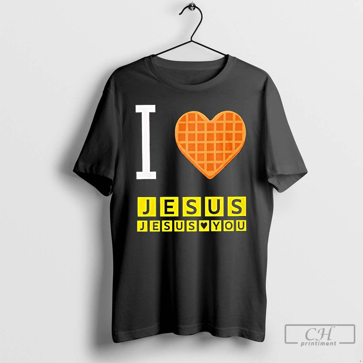 Classic Bryce Crawford Wearing I Love Jesus Jesus Loves You Waffle House T Shirts Sweater - clothing by TeeHivey.com