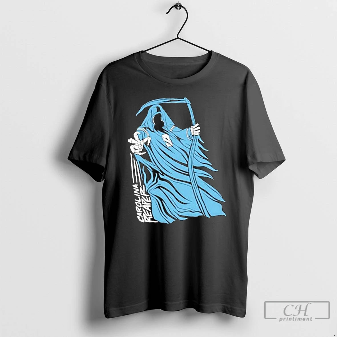 Classic Bryce Young Ghost Carolina Reaper Carolina Panthers Football T Shirts - clothing by TeeHivey.com