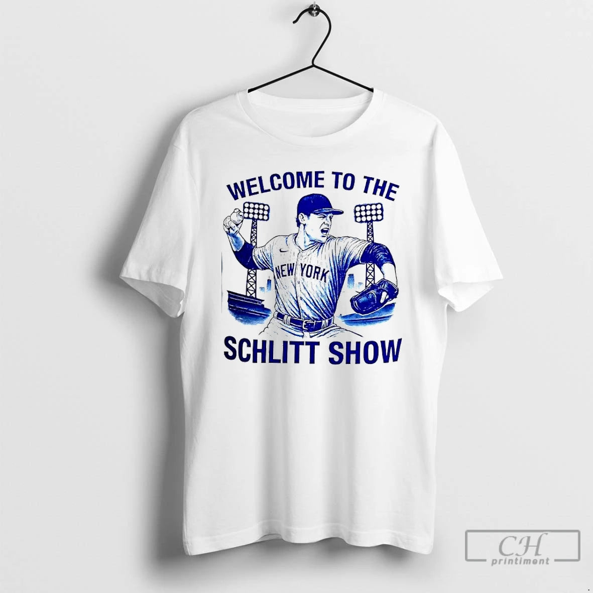 Classic Cam Schlittler New York Baseball Player Welcome To The Schlitt Show T Shirts - clothing by TeeHivey.com