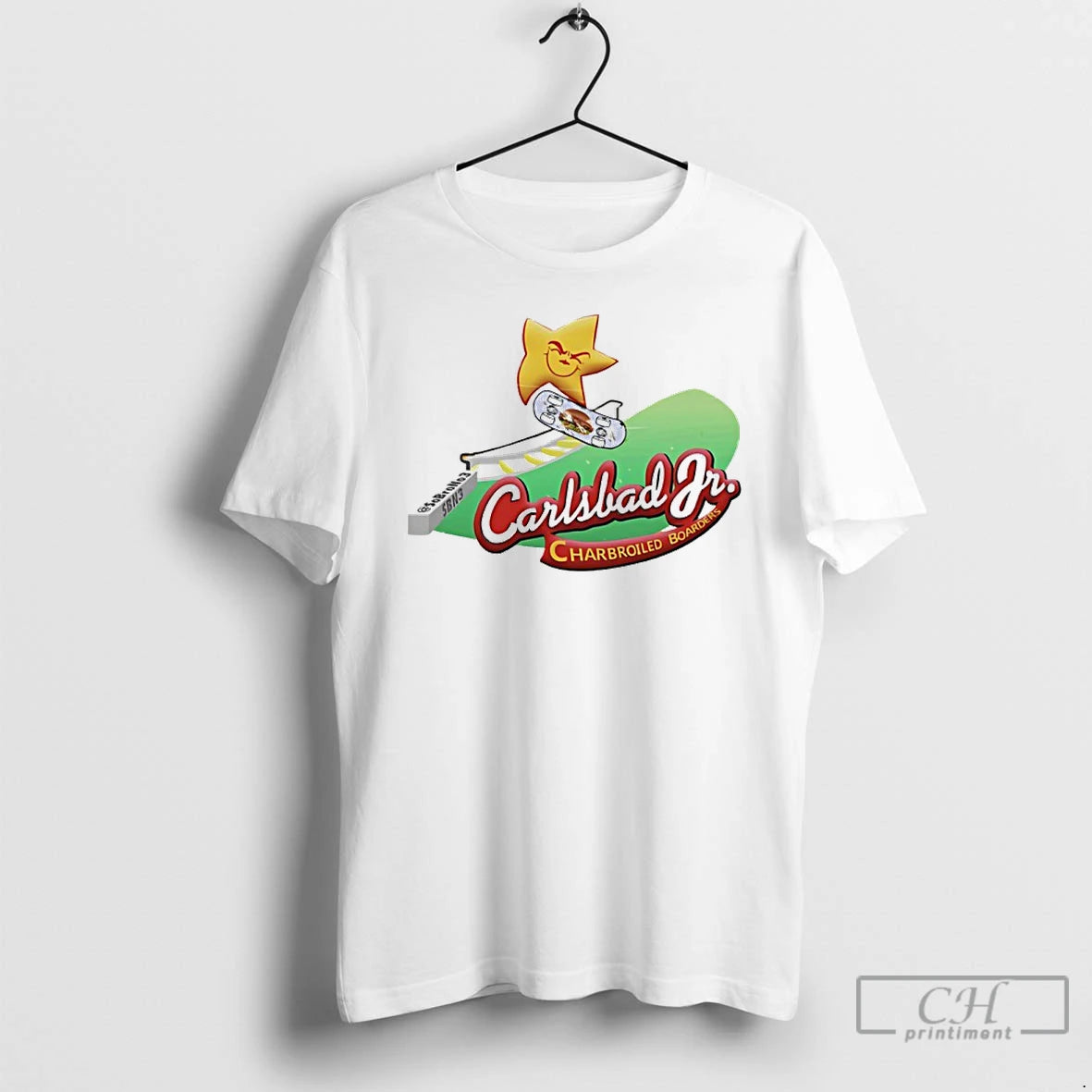 Classic Carlsbad Jr Charbroiled Boarders T Shirts - clothing by TeeHivey.com