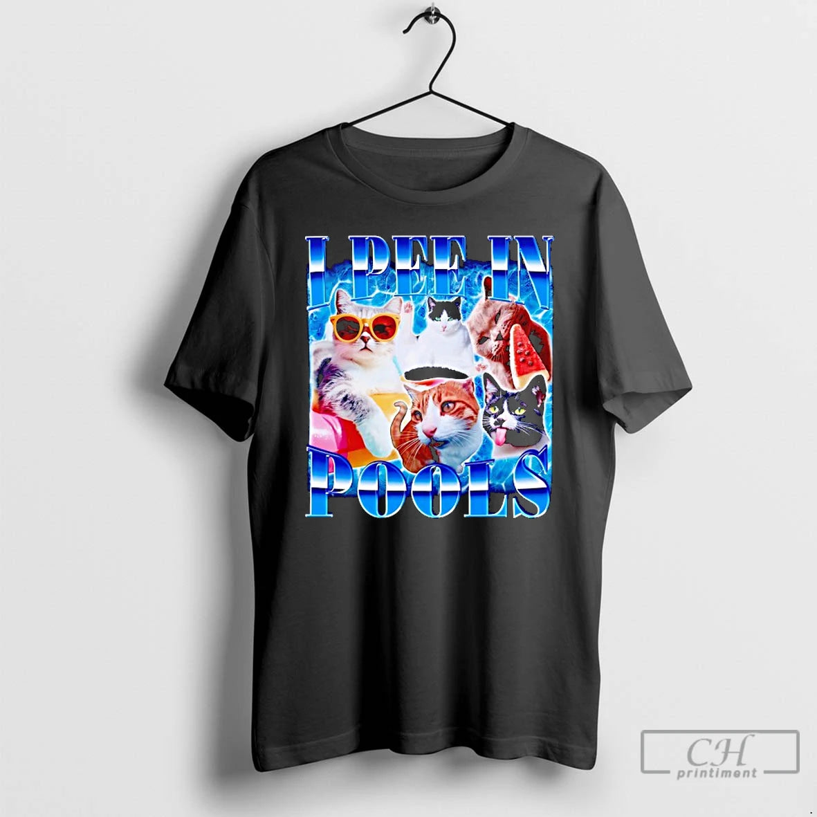 Classic Cats I Pee In Pools T Shirts - clothing by TeeHivey.com