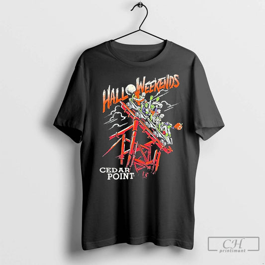 Classic Cedar Point Sirens Halloweekends Coaster - clothing by TeeHivey.com