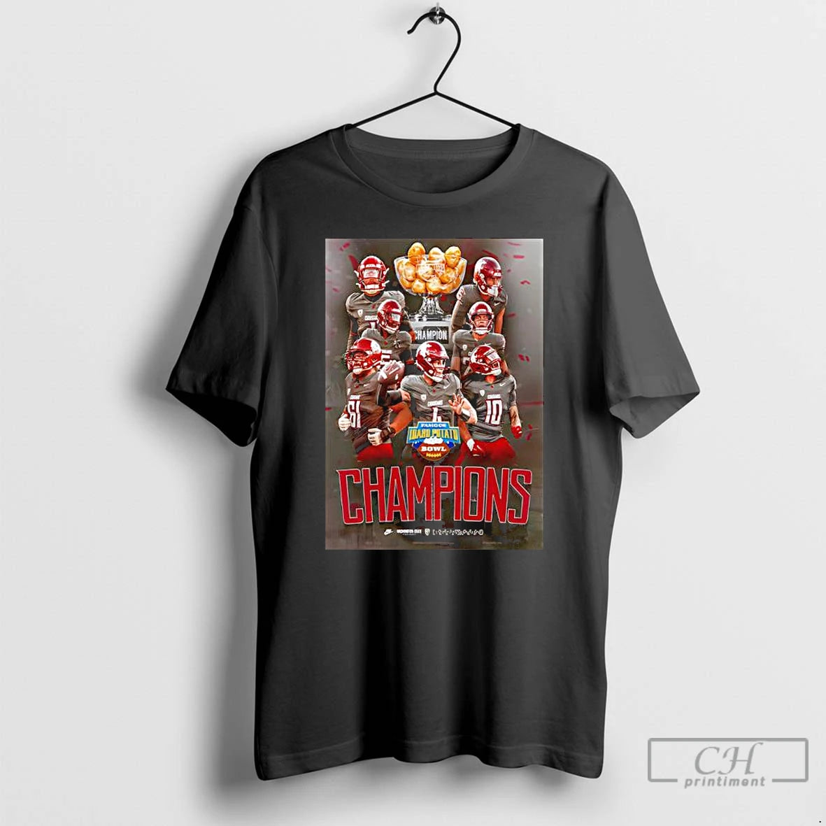 Classic Celebrates Washington State Cougars Champions Famous Idaho Potato Bowl 2025 - clothing by TeeHivey.com