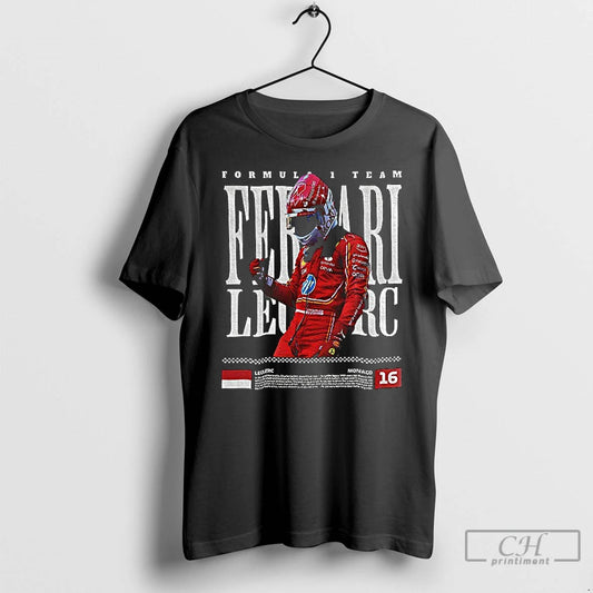 Classic Charles Leclerc Ferrari F1 Mclaren Racing World Champion - clothing by TeeHivey.com