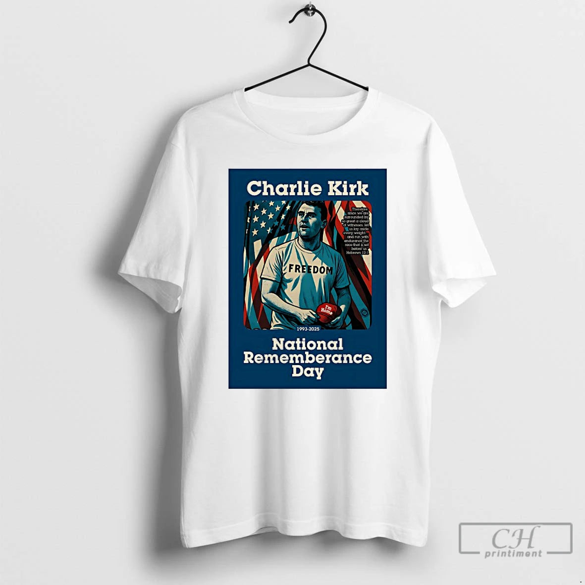 Classic Charlie Kirk National Remembrance Day 1993 2025 T Shirts - clothing by TeeHivey.com