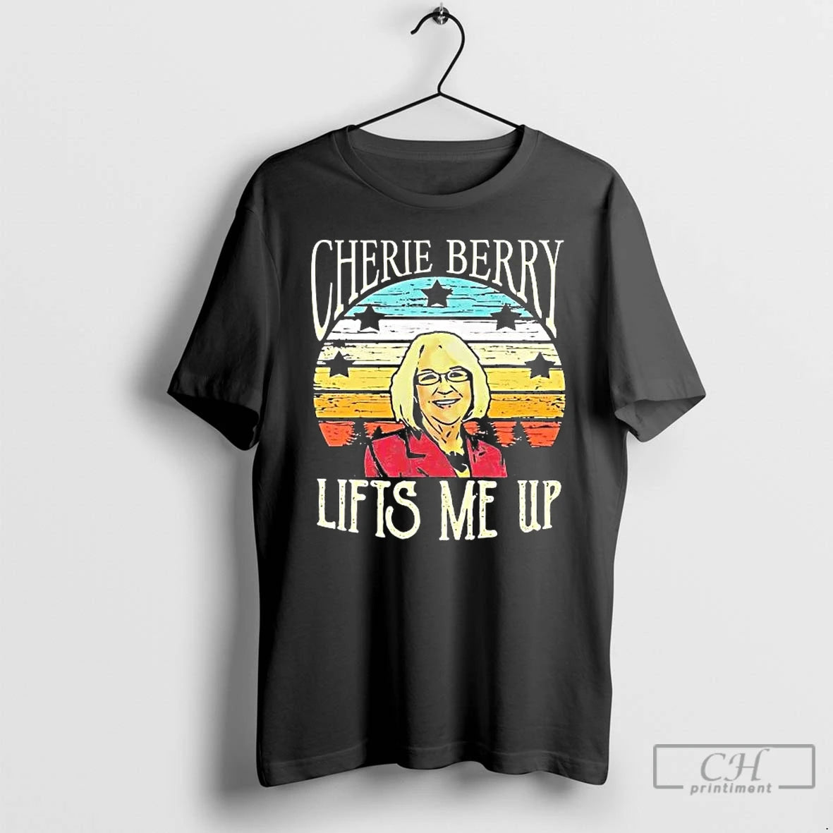 Classic Cherie Berry Lift Me Up Vintage Portrait - clothing by TeeHivey.com