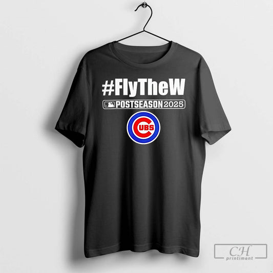 Classic Chicago Cubs Postseason 2025 Fly The W T Shirts - clothing by TeeHivey.com