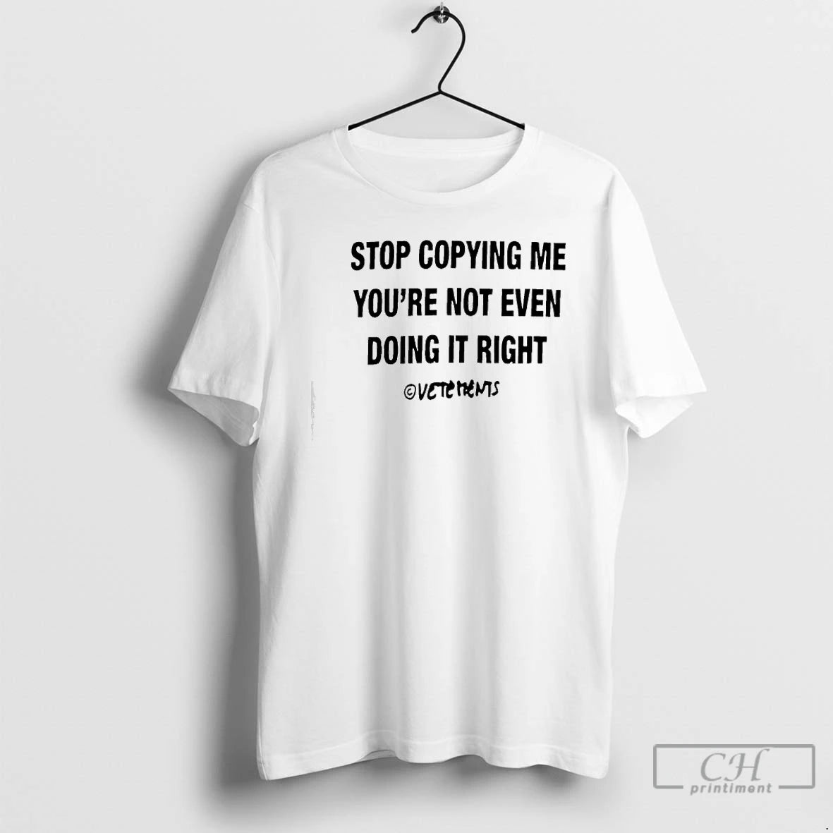 Classic Chris Brown Stop Copying Me You Not Even Doing It Right T Shirts Sweater - clothing by TeeHivey.com