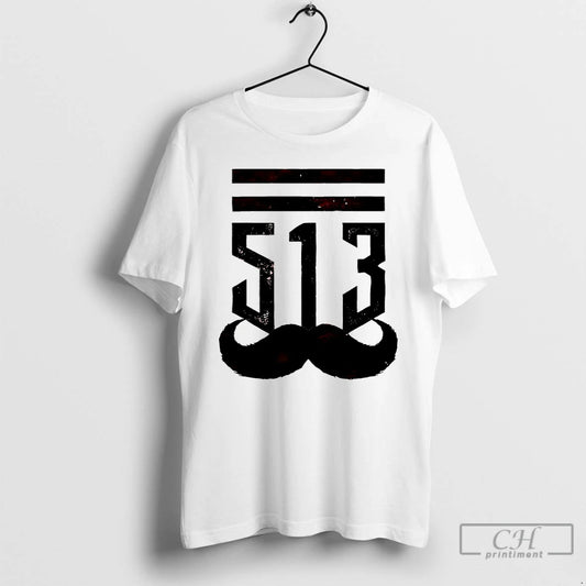 Classic Cincinnati Reds The 513 Stache