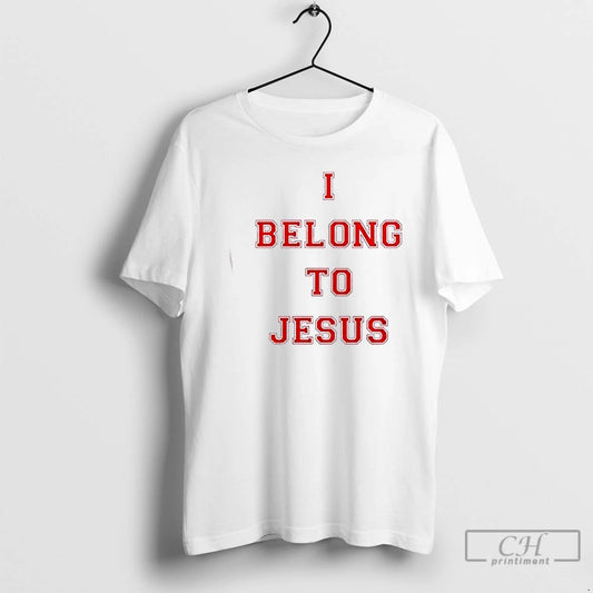 Classic Cody Gakpo Liverpool Wearing I Belong To Jesus 2 Sided T Shirts - clothing by TeeHivey.com