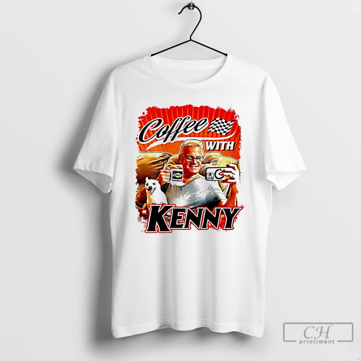 Classic Coffee With Kenny Graphic - clothing by TeeHivey.com