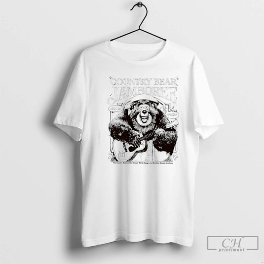 Classic Country Bear Jamboree Big Al Bear Playing A Guitar - clothing by TeeHivey.com