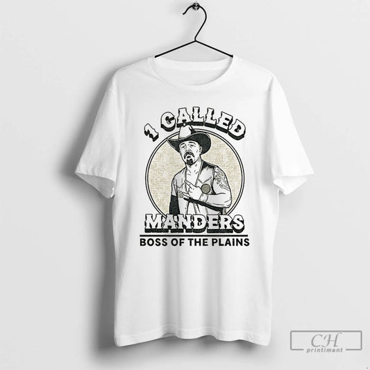 Classic Cowboy 1 Called Manders Boss Of The Plains Vintage - clothing by TeeHivey.com