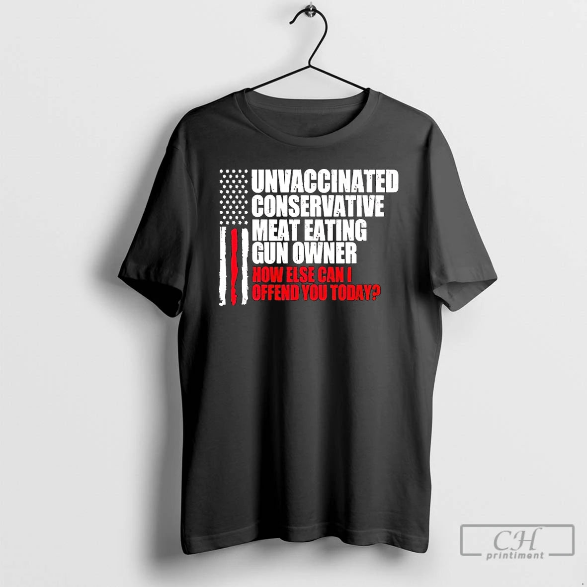Classic Crews Control Unvaccinated Conservative Meat Eating Gun Owner - clothing by TeeHivey.com