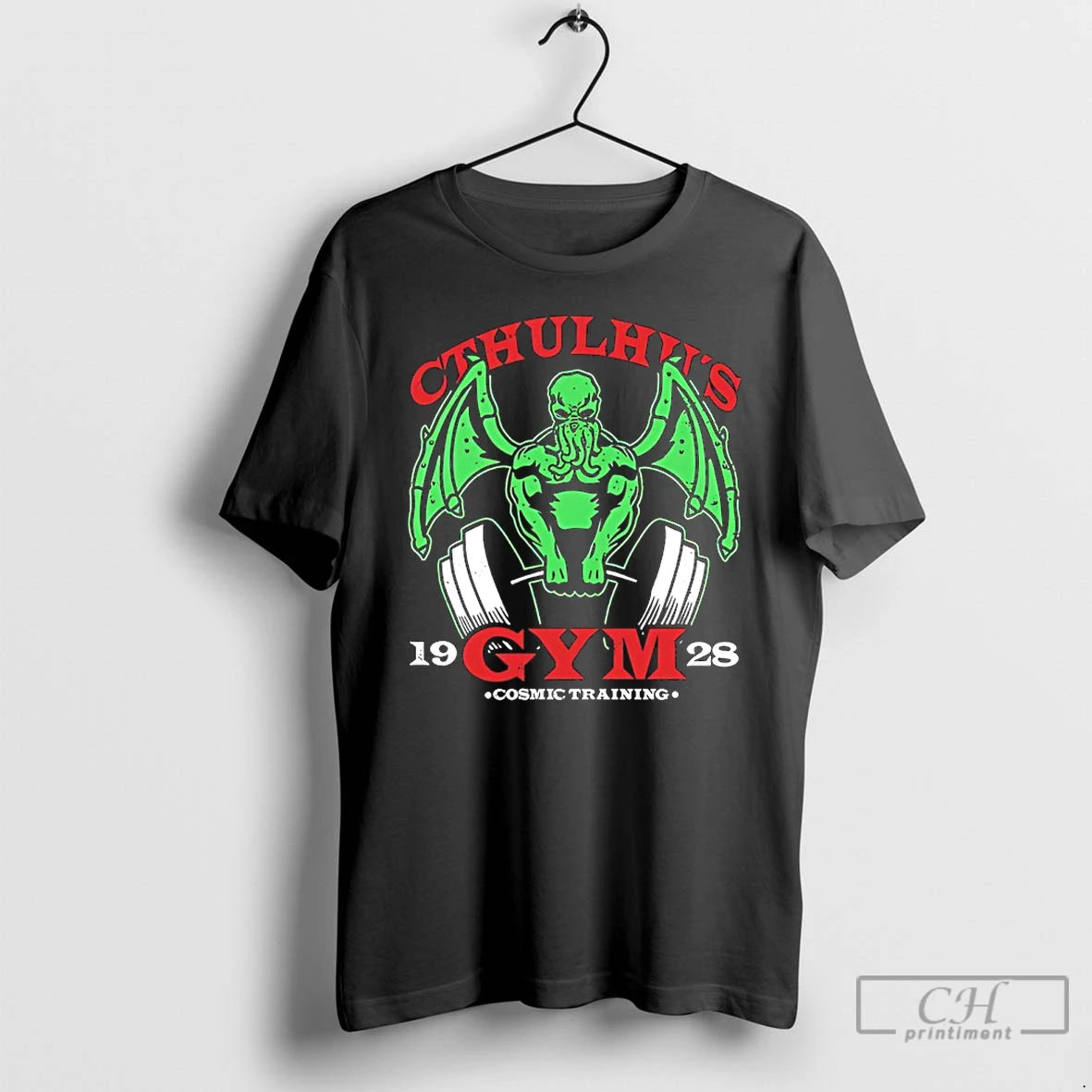 Classic Cthulhu Gym Cosmic Training Academy 1928 Vintage
