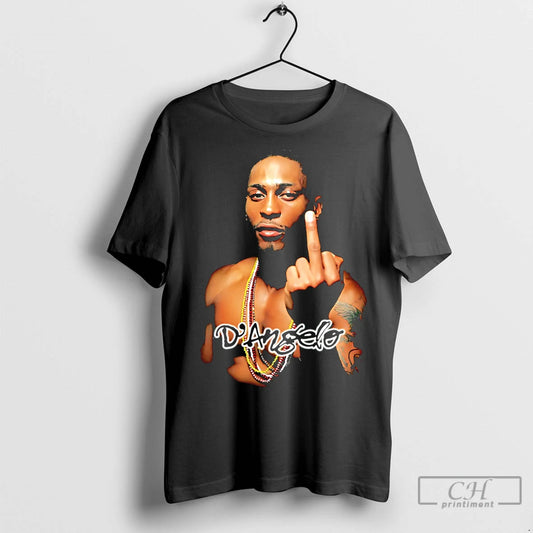 Classic Dangelo Middle Finger Graphic - clothing by TeeHivey.com