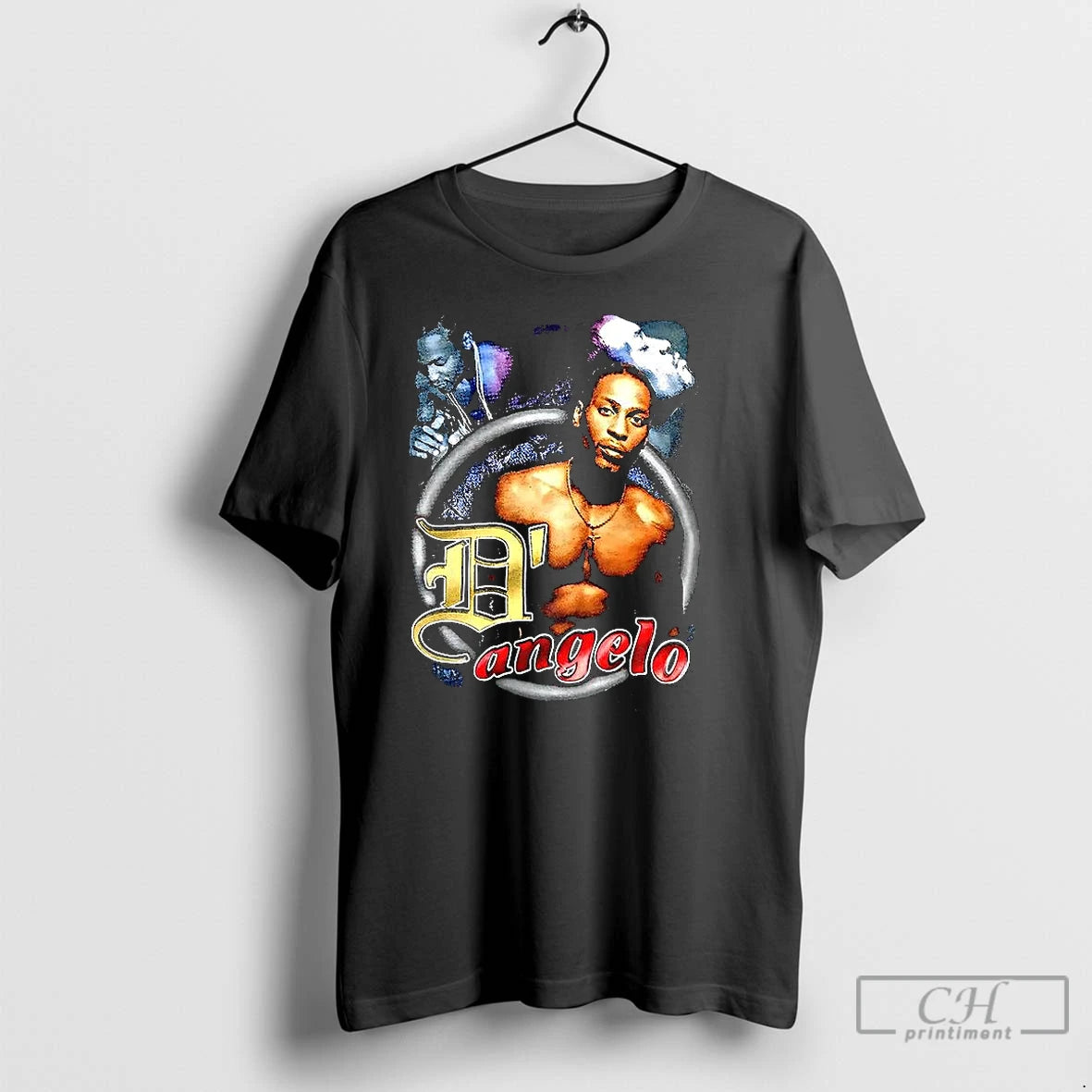 Classic Dangelo Voodoo R And B Music Collage T Shirts - clothing by TeeHivey.com