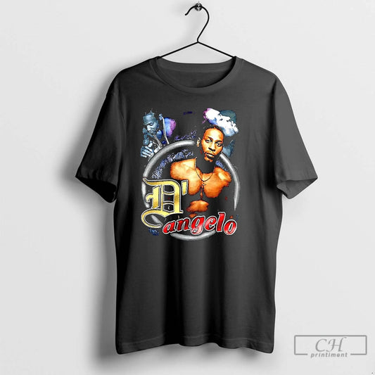 Classic Dangelo Voodoo R And B Music Collage T Shirts - clothing by TeeHivey.com
