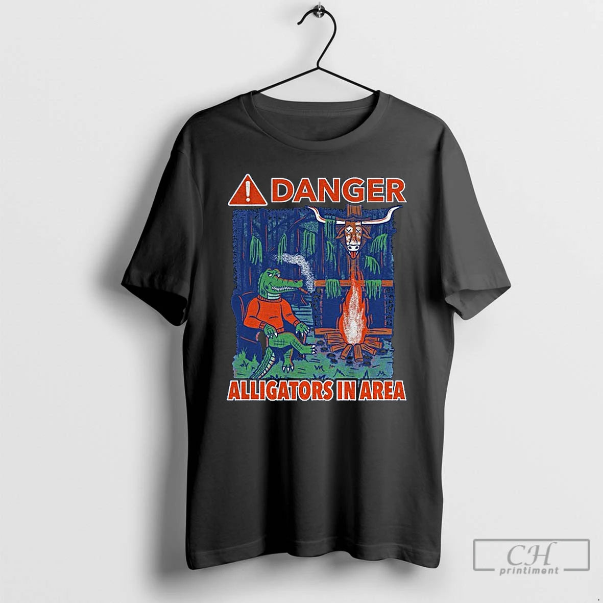 Classic Danger Alligators In Area Texas Drowns In The Swamp Florida Gator Beat Texas Longhorns - clothing by TeeHivey.com
