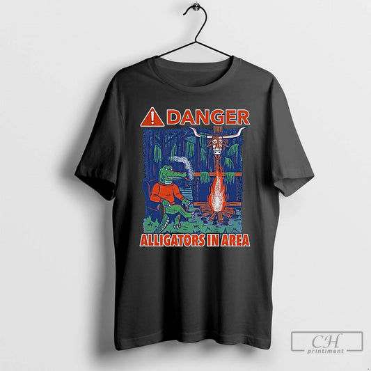 Classic Danger Alligators In Area Texas Drowns In The Swamp Florida Gator Beat Texas Longhorns - clothing by TeeHivey.com