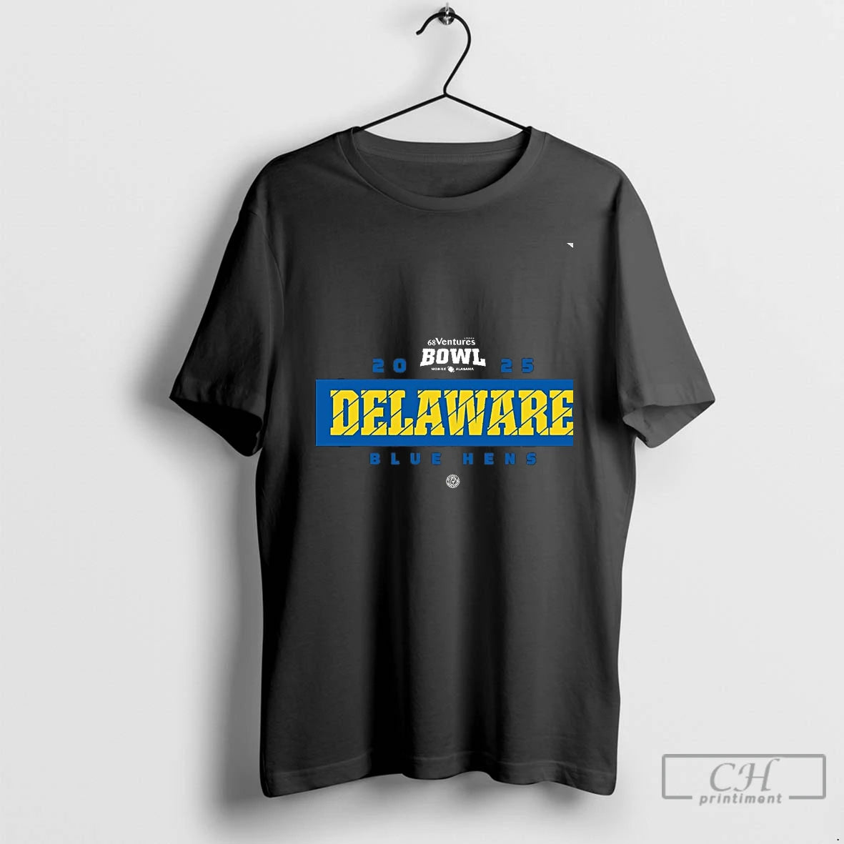 Classic Delaware Blue Hens 2025 68 Ventures Bowl Chriast - clothing by TeeHivey.com