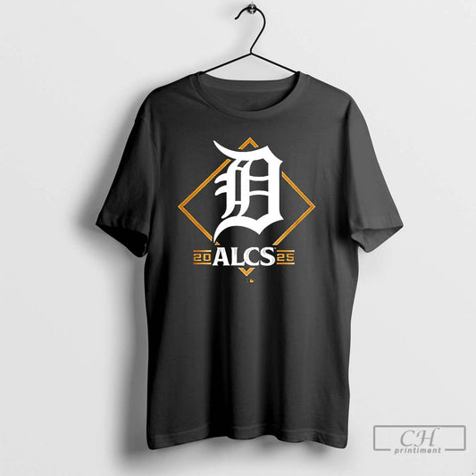 Classic Detroit Tigers Alcs 2025 Logo T Shirts - clothing by TeeHivey.com