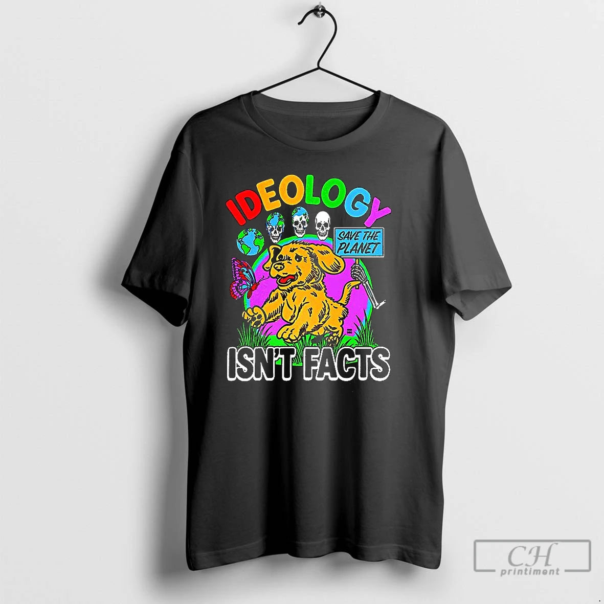 Classic Dog Ideology Isnt Facts T Shirts - clothing by TeeHivey.com
