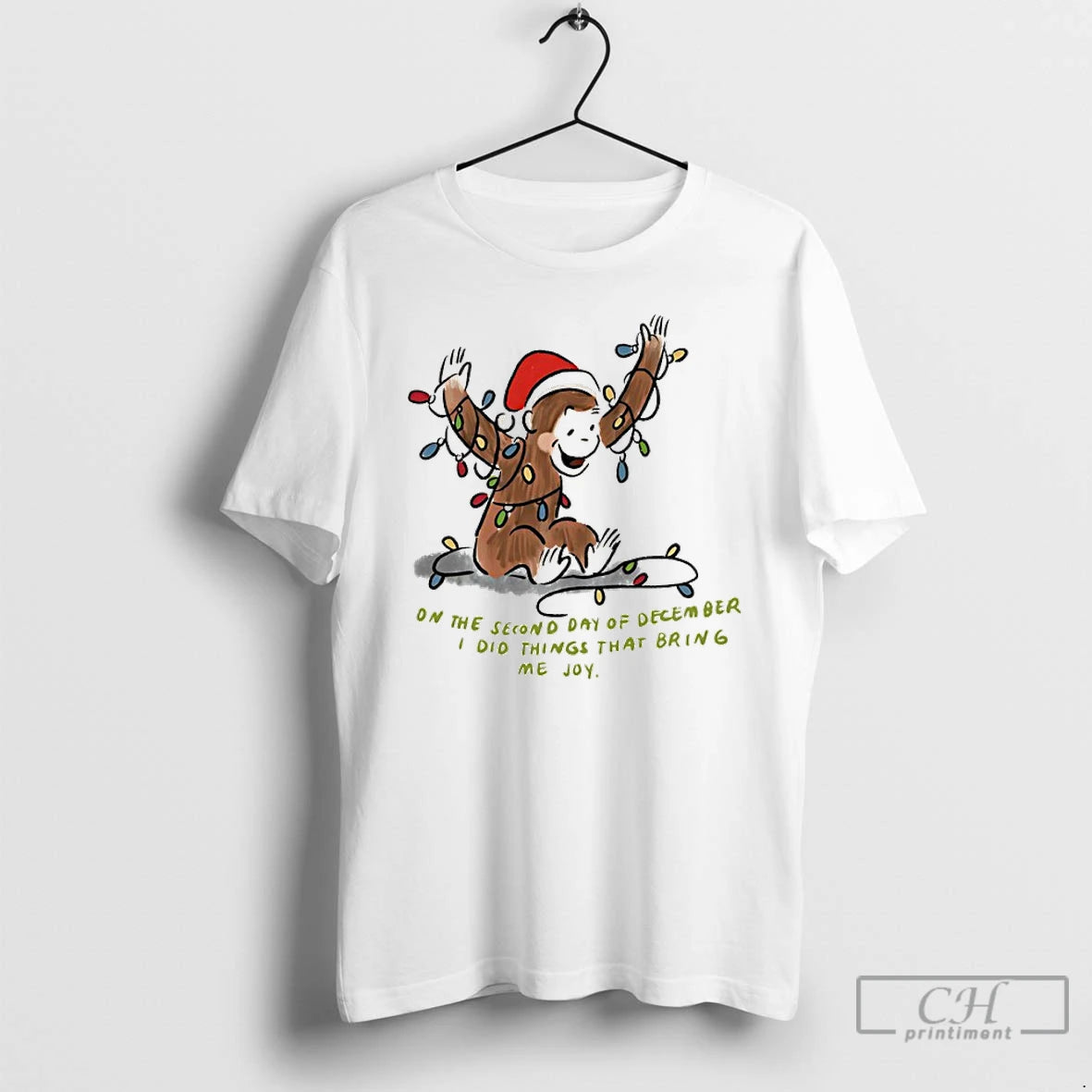 Classic Donkey Santa On The Second Day Of December I Did Things That Bring Me - clothing by TeeHivey.com