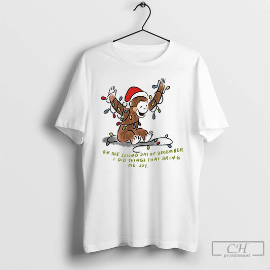 Classic Donkey Santa On The Second Day Of December I Did Things That Bring Me - clothing by TeeHivey.com