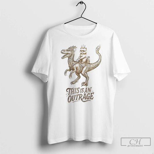 Classic Donut And Mongo Dungeon This Is An Outrage T Shirts - clothing by TeeHivey.com