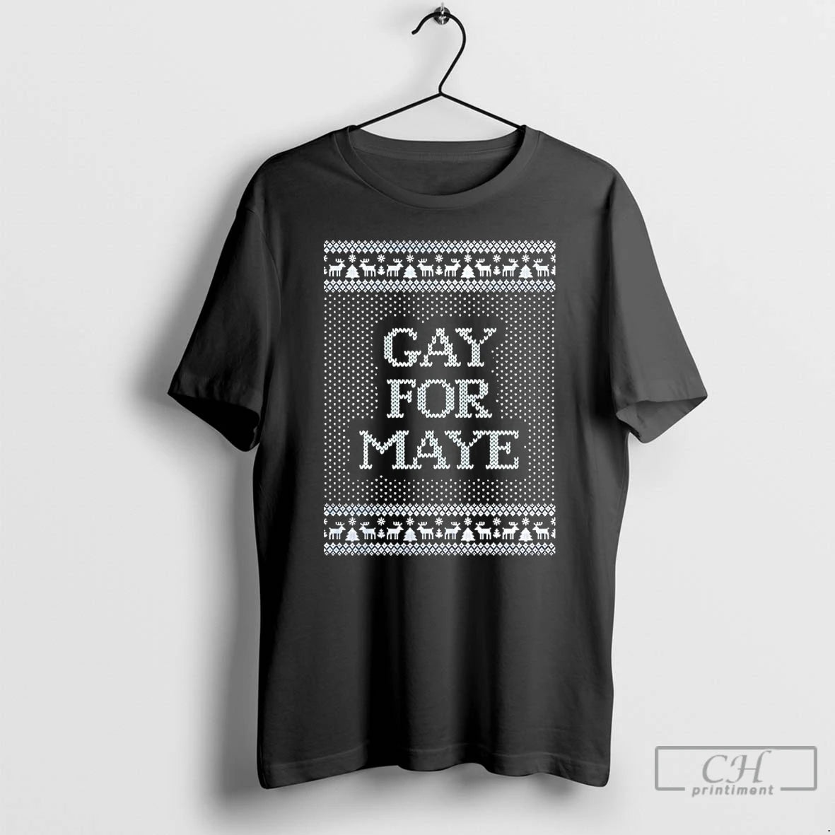 Classic Drake Maye Gay For Maye Tacky Ugly Christmas - clothing by TeeHivey.com