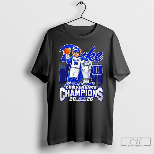 Classic Duke Basketball 2026 Atlantic Coast Conference Champions Mascot