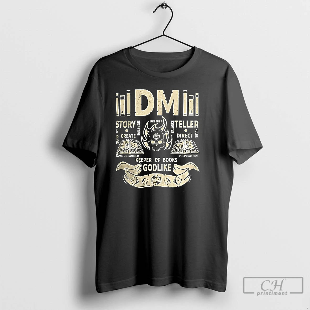 Classic Dungeon Master Grunge Dungeons And Dragons T Shirts - clothing by TeeHivey.com