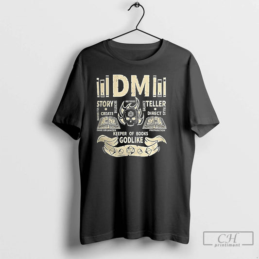 Classic Dungeon Master Grunge Dungeons And Dragons T Shirts - clothing by TeeHivey.com