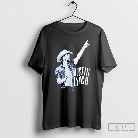 Classic Dustin Lynch Portrait T Shirts - clothing by TeeHivey.com