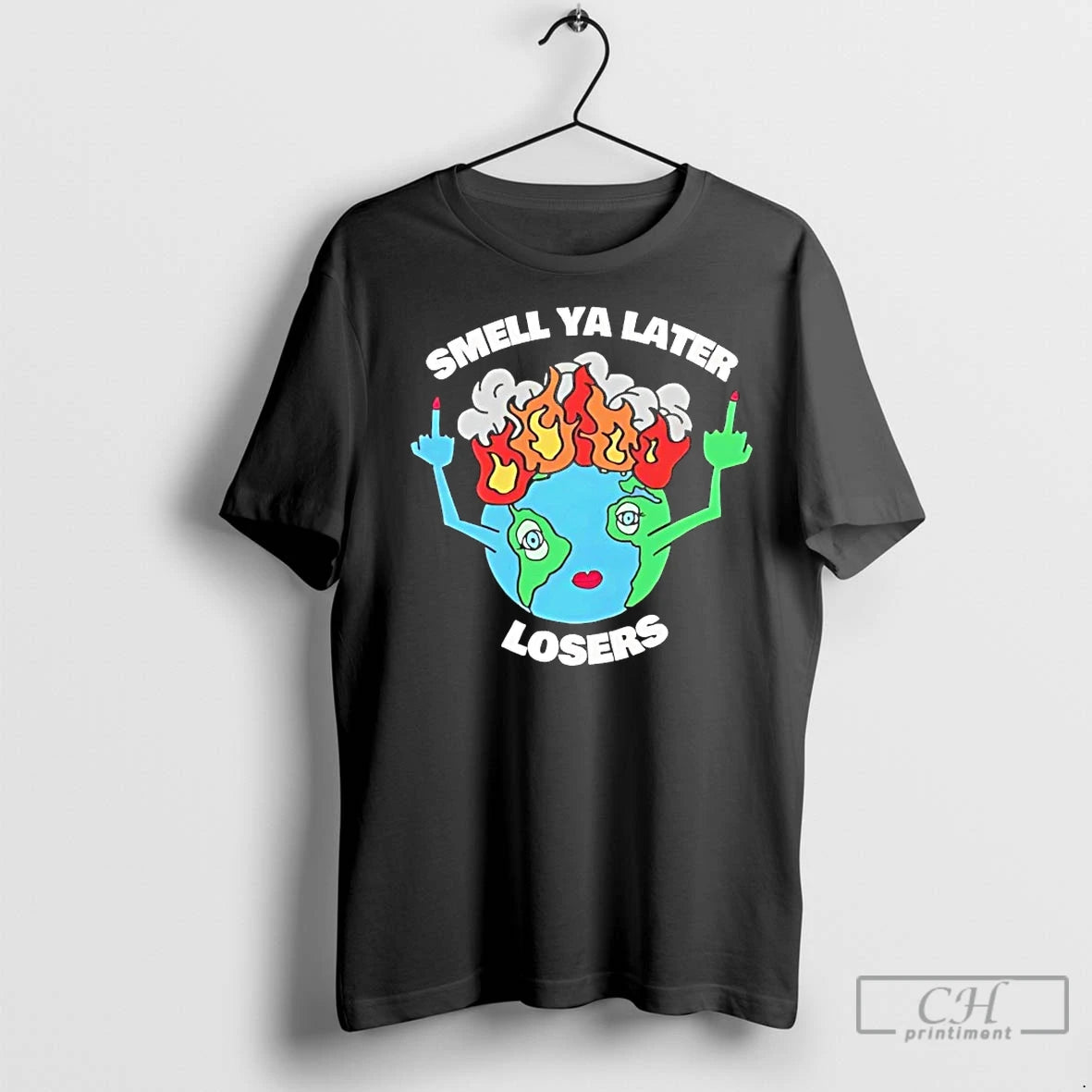 Classic Earth Smell Ya Later Losers - clothing by TeeHivey.com